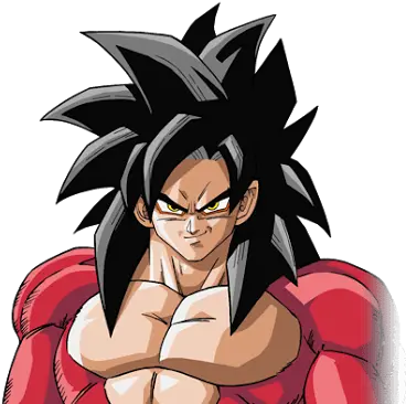  Ss4 Goku Dragon Ball Gt Dragon Ball Goku Super Sayajin 4 Png Goku Hair Transparent