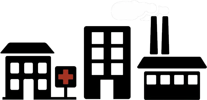  Workplace Radiation Incidents Chemicals And Png Factory Building Icon