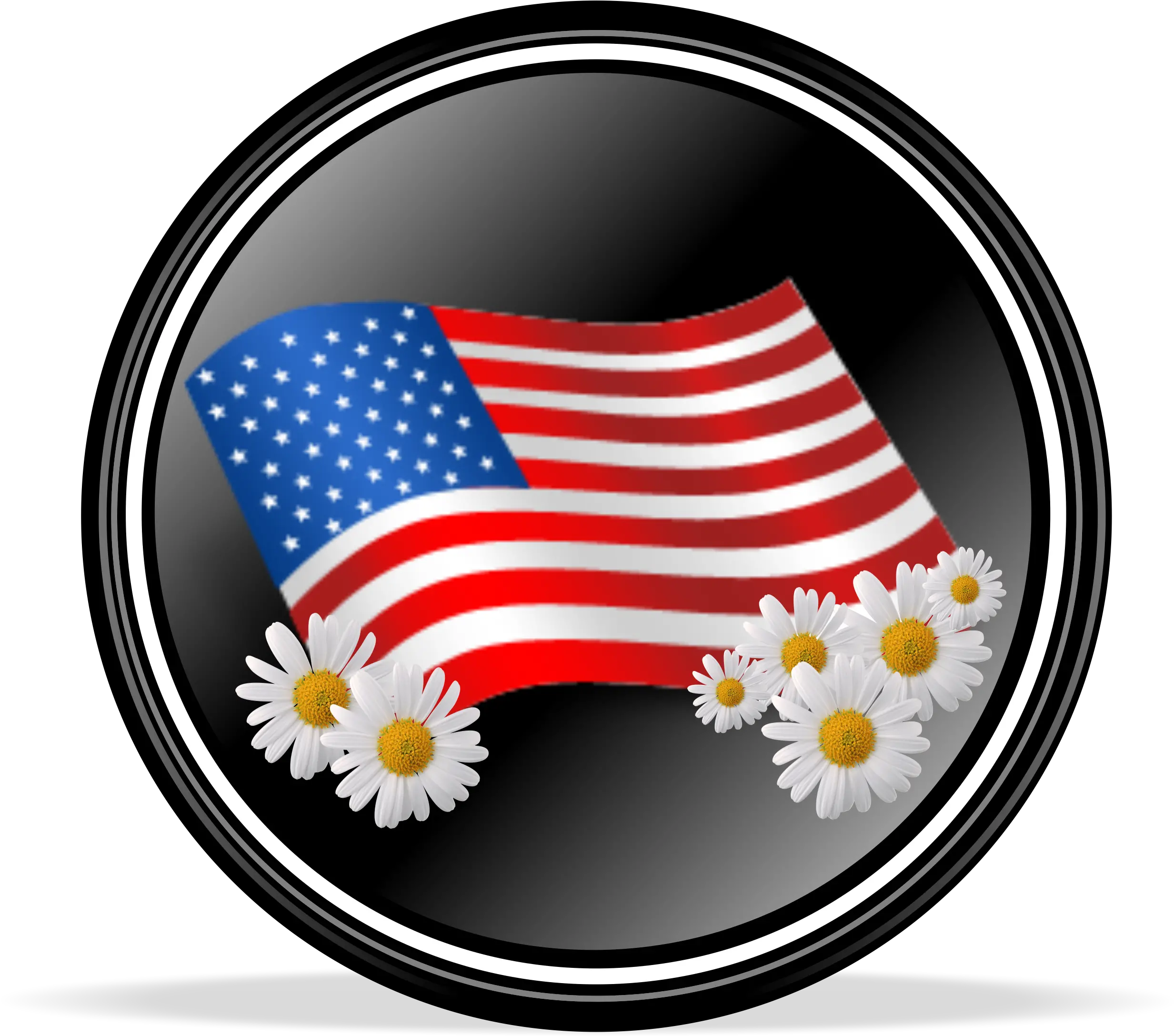  Clipart Calendar Memorial Day Usa Flag Icon Transparent Usa Flag Icon Png Usa Flag Transparent