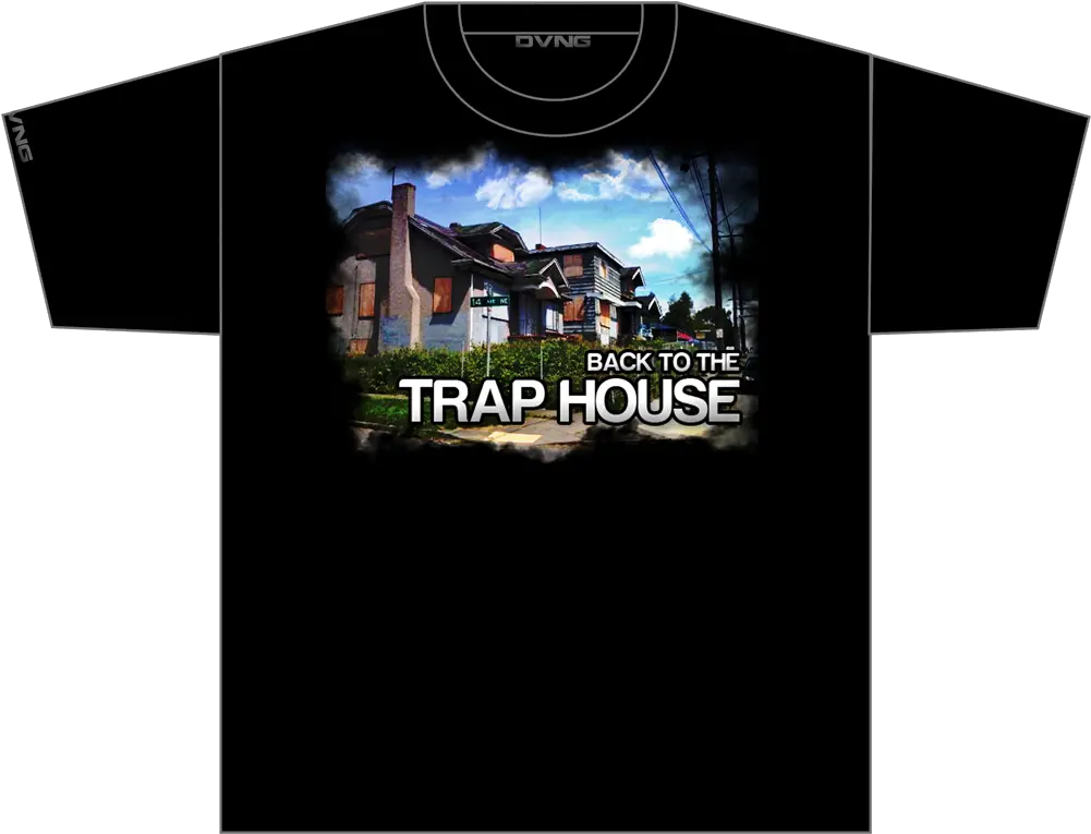  Dvng Back To The Trap House Tee Png