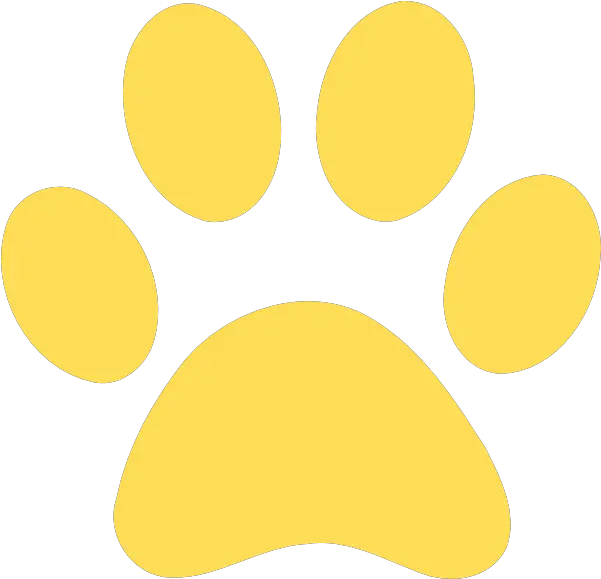  Download Hd Scratches Clipart Paw Print Yellow Dog Paw Print Png Paw Print Png