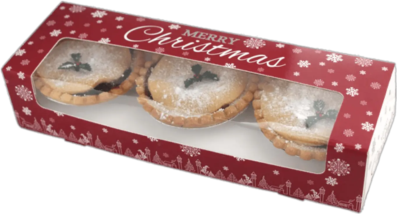  Box Of Three Mince Pies For Christmas Transparent Png Stickpng Mince Pie Pie Png