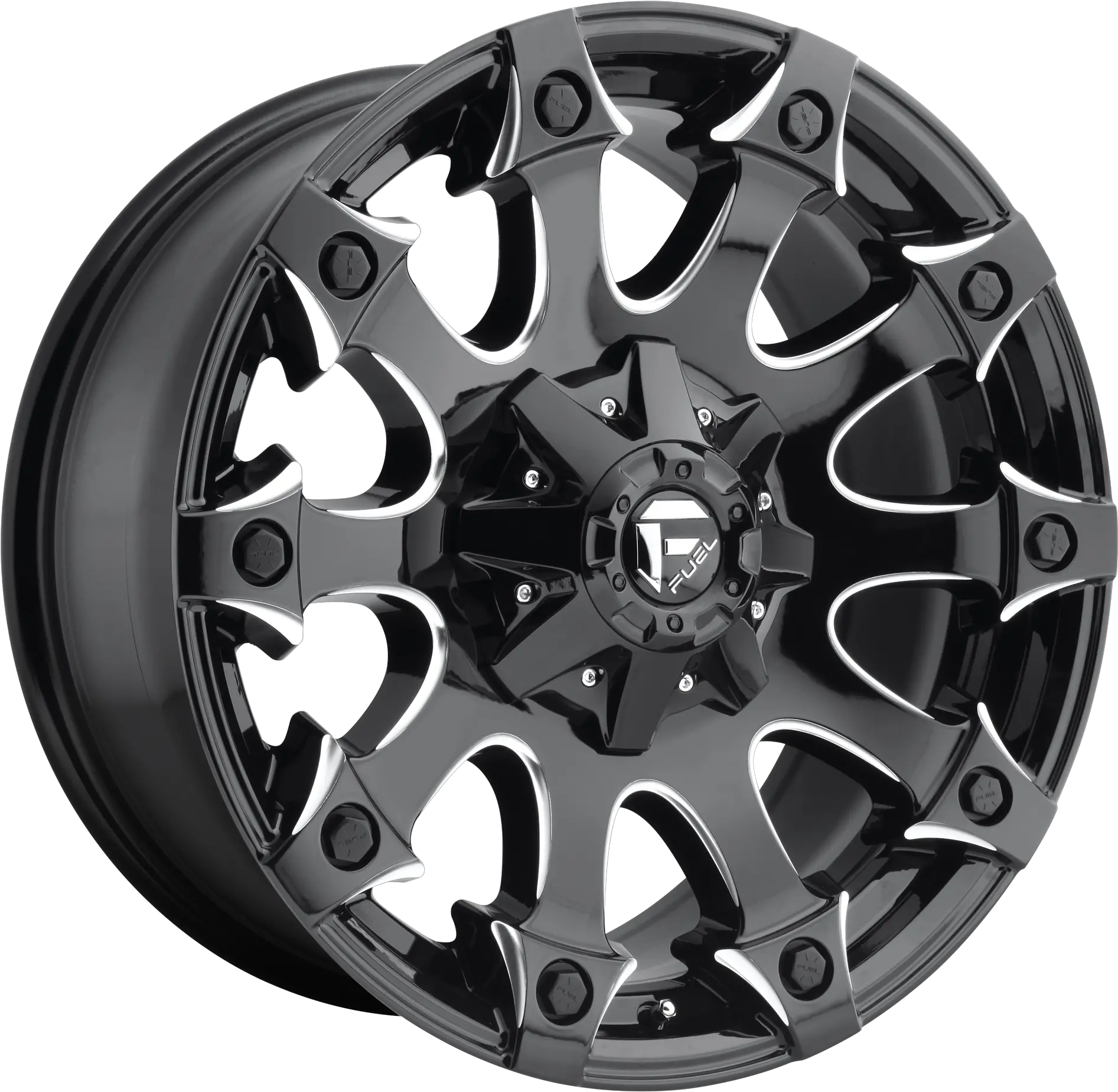  D578 Battle Axe Wheel Pros Fuel D578 Battle Axe Gloss Black Milled Png Battle Axe Png