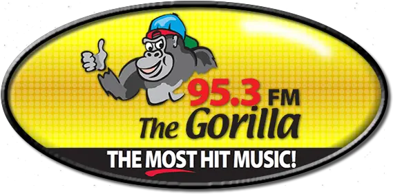  953 Gorilla U2013 The Most Hit Music Tsim Sha Tsui Png Gorilla Cartoon Png