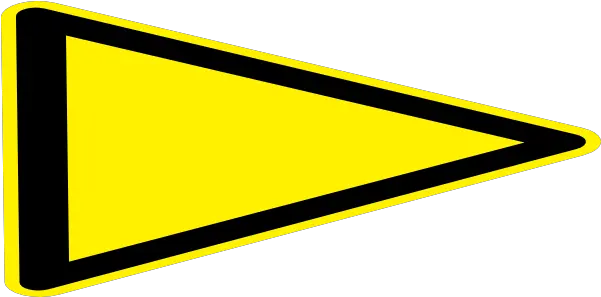  Download Isosceles Triangle Yellow Triangle Driving Sign Yellow Triangle Sign Car Png Triangle Banner Png