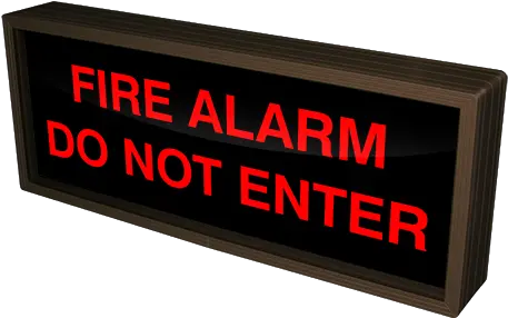  38693 Sbl718r A712120277vac Fire Alarm Do Not Enter 120277vac Led Sign Fire Do Not Enter Sign Png Do Not Sign Png