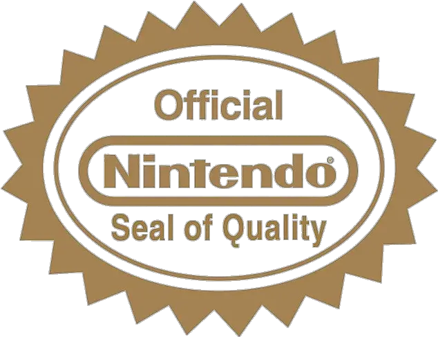  Nintendo Seal Of Quality Official Nintendo Seal Of Quality Logopedia Png Nintendo Entertainment System Logo