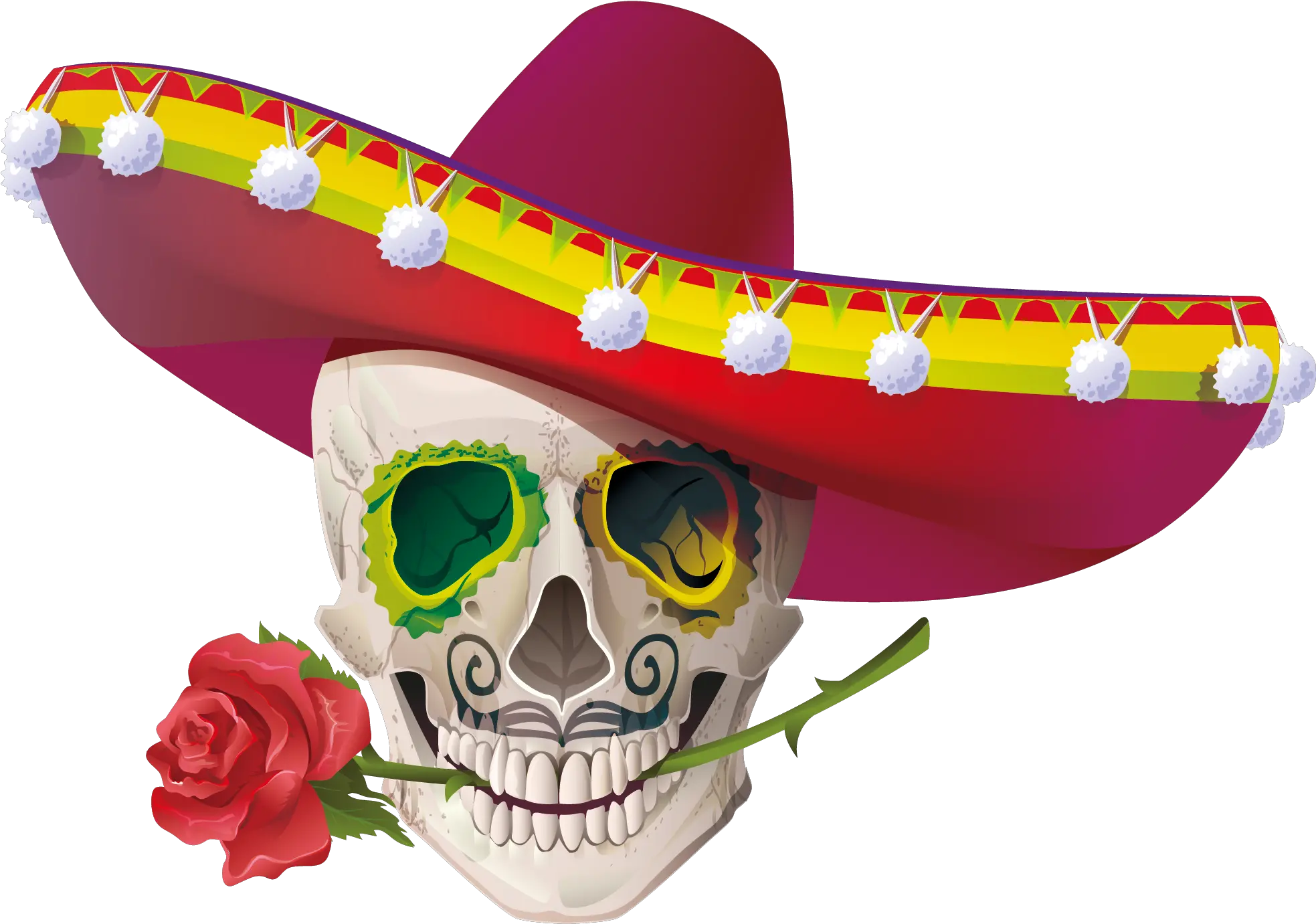  Download Cuisine Mexican Skull Calavera Mayo De Cinco Cinco De Mayo Skull Png Cinco De Mayo Png