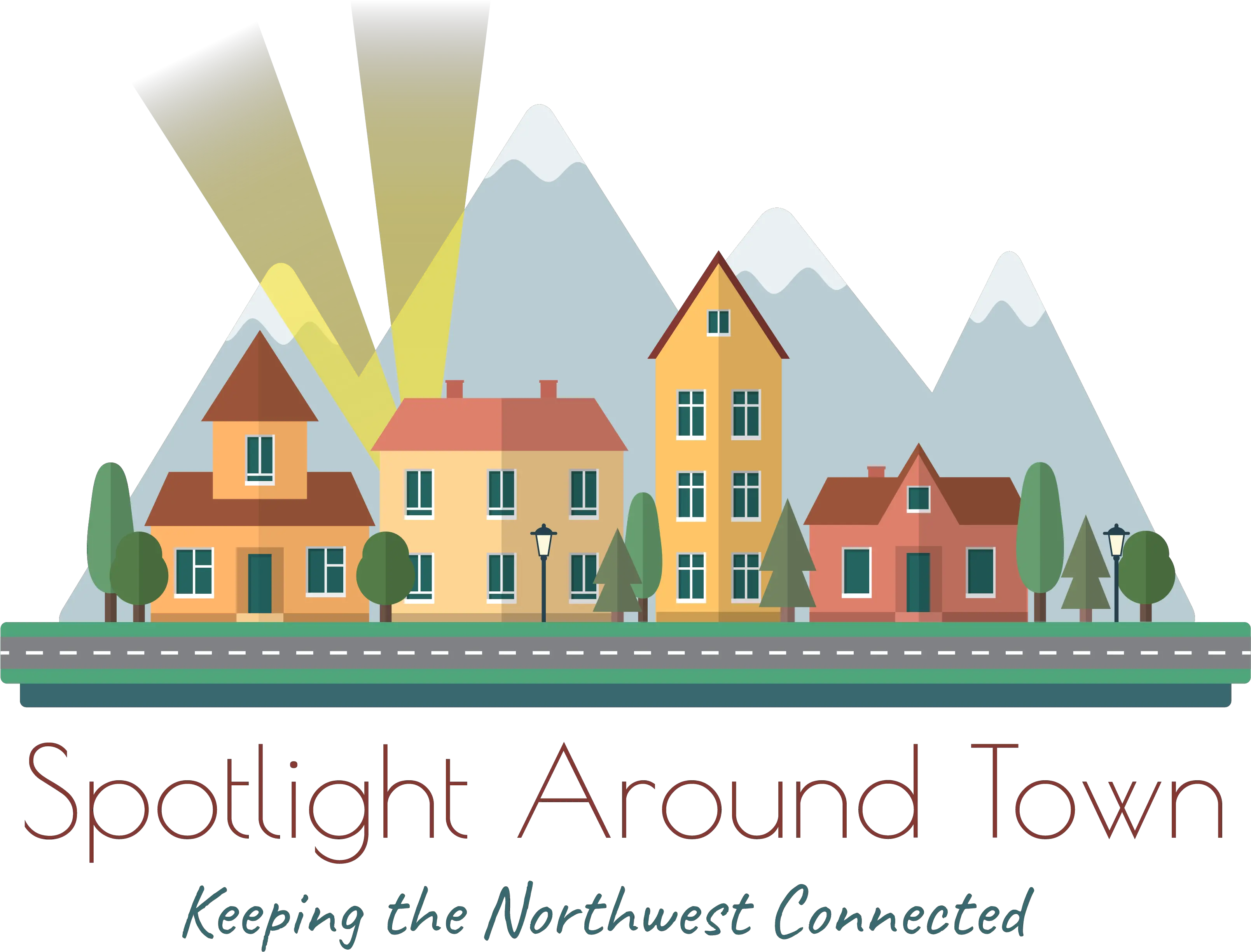  Spotlight Around Town U2013 Keeping The Northwest Connected Small City Vector Png Spotlight Transparent