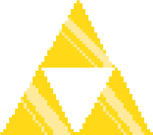  Pixel Triforce Png Image Triforce Pixel Art Png Triforce Transparent Background