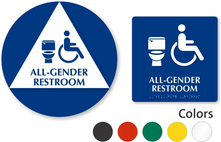  Se California All Gender Restroom Sign Png Male Toilet Icon