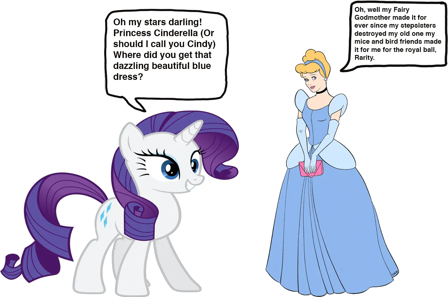  Cinderella Mice Png Hours In Ms Paint Crossover Disney Pony Friendship Is Magic Rarity Ms Paint Transparent