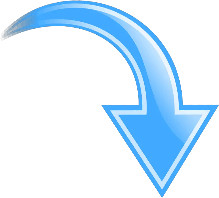  Arrow Clipart Clip Art Blue Curve Arrow Png Curved Arrow Png