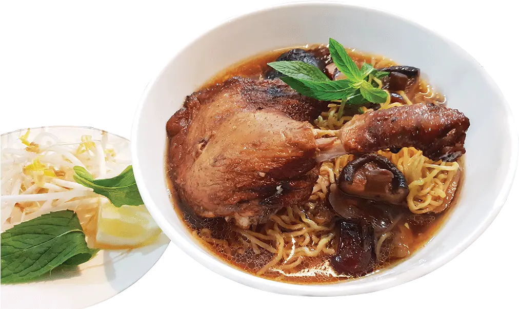  N1 Braised Duck Egg Noodle Soup Mì Vt Tim Papa Vietnamese Food Beef Noodle Soup Png Noodle Png