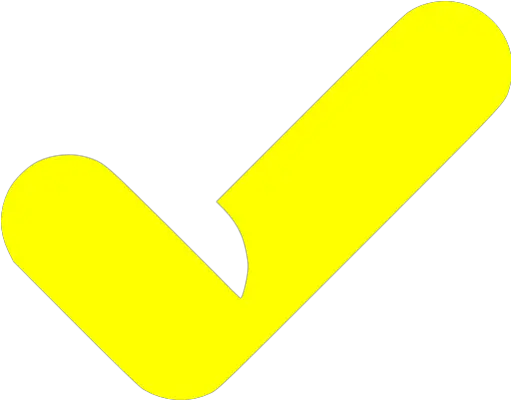  Yellow Check Mark 9 Icon Free Yellow Check Mark Icons Png Right Tick Icon