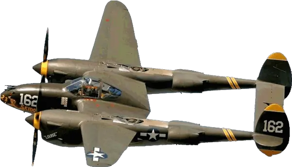  P38 Fighter Plane Transparent Background Free Png Images Martin Marauder Lightning Gif Transparent Background