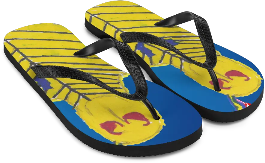  Spiral Space Flip Flops Dark Titan Shop Png Transparent Background