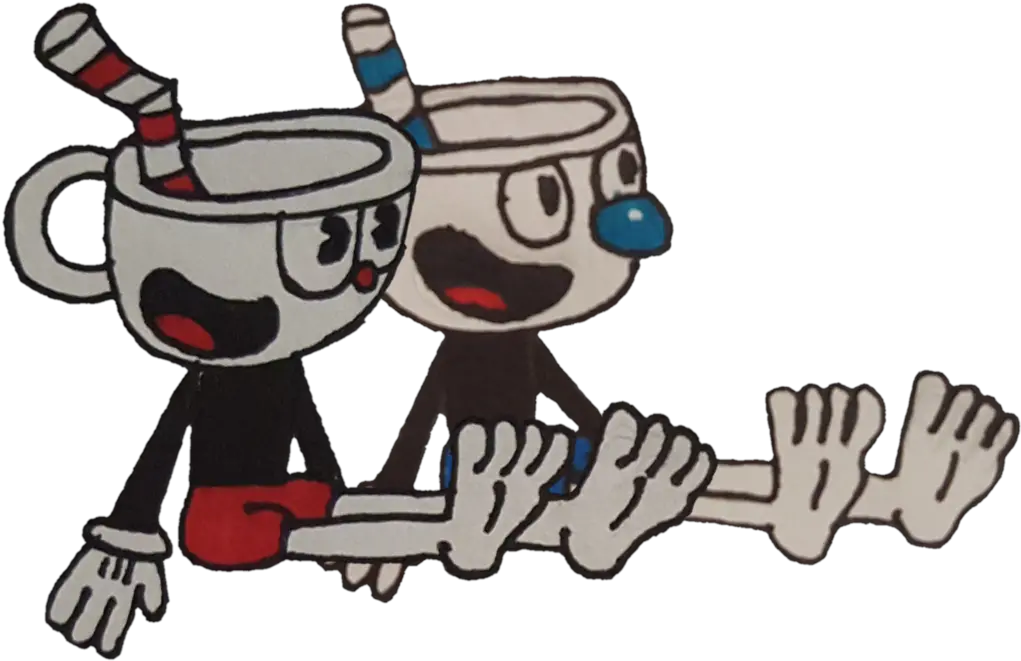  Download Cuphead And Mugman Want To Show You Their Feet By Cuphead And Mugman Feet Png Cuphead Transparent