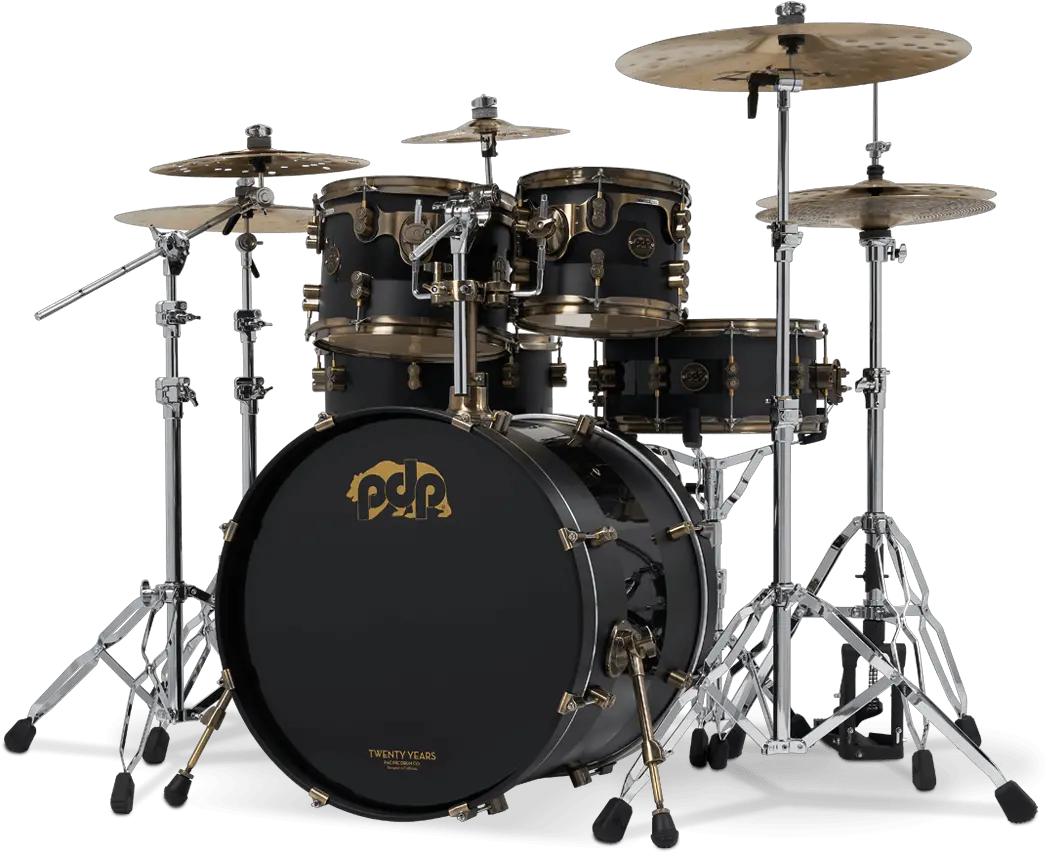  20th Anniversary Kit Pacific Drums And Percussion Pdp 20th Anniversary Drum Kit Png Drum Kit Png