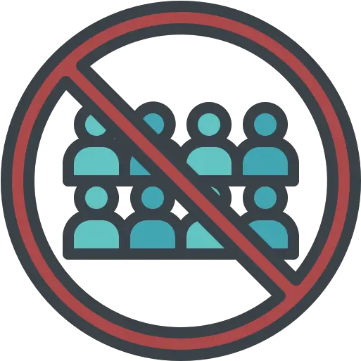  Avoid Contact Covid Avoid Crowd Icon Png Crowd Png