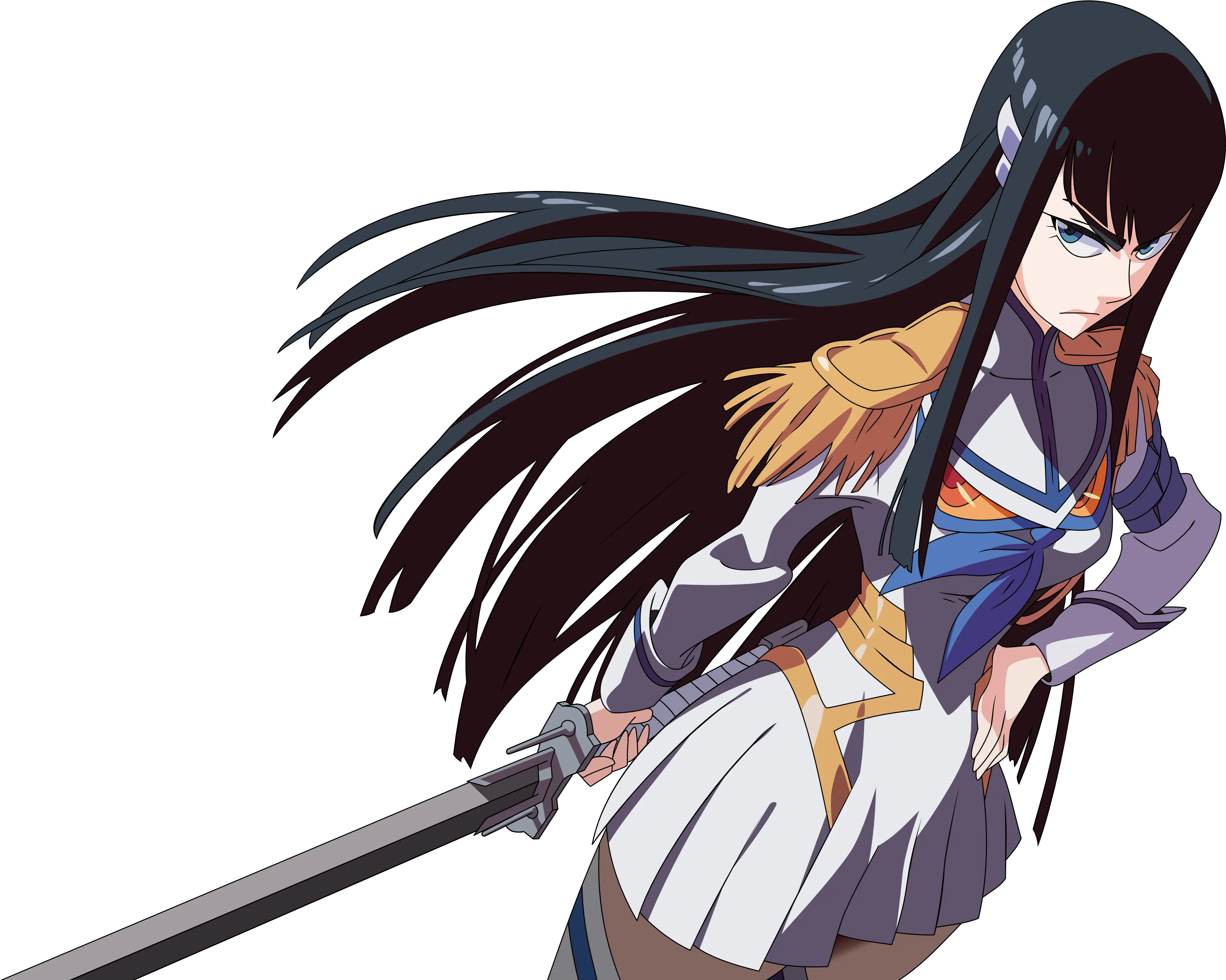  Them Satsuki Kiryuin Png Kill La Kill Png