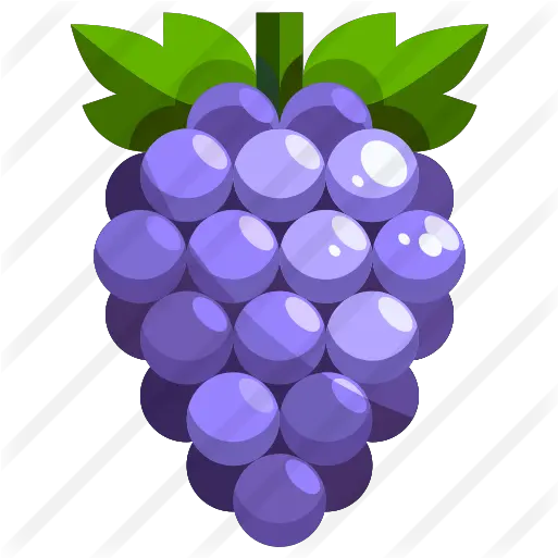  Grape Free Food Icons 3 D Purple Grapes Png Grapes Icon