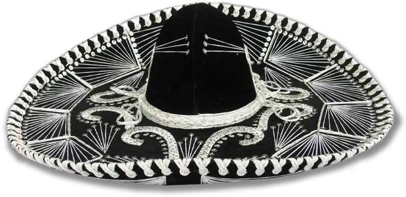  Download Sombreo Mexican Sombrero Black And White Full Sombreros De Mariachi Red Png Sombrero Transparent Background