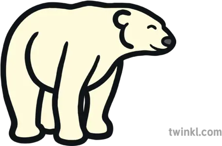  Polar Bear Map Icon Arctic Animal Animal Figure Png Polar Bear Icon