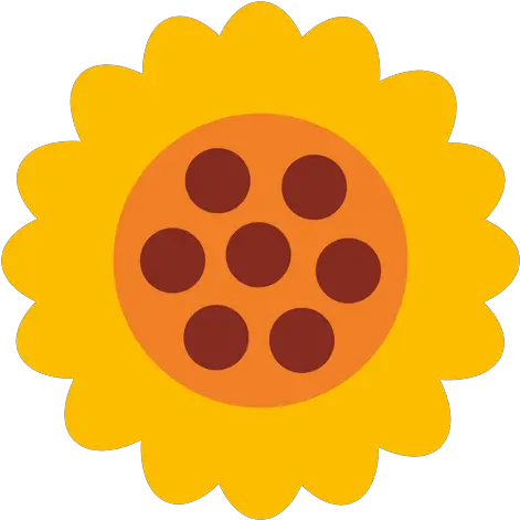  Yellow Sunflower Icon Dot Png Sunflower Icon