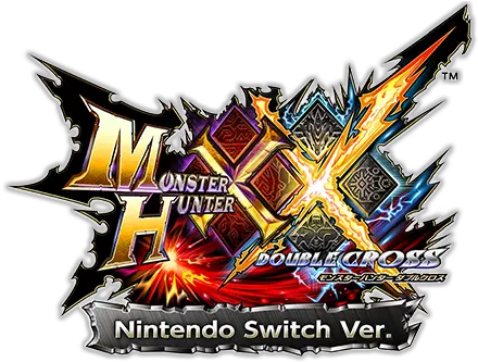  Monster Hunter Xx Double Cross Standard Edition Switch Monster Hunter Double Cross Logo Png Nintendo Switch Logo Transparent