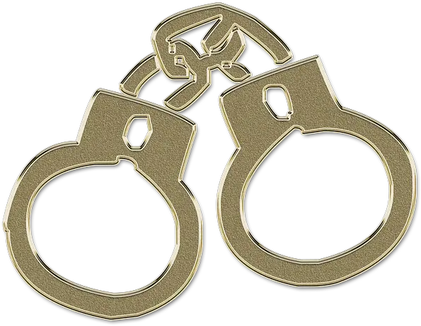  Handcuffs Shackles Golden Free Image On Pixabay Ribe Cathedral Png Gold Chain Png