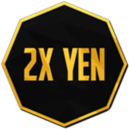  Double Yen Roblox Enthusiast Network Png Yen Logo