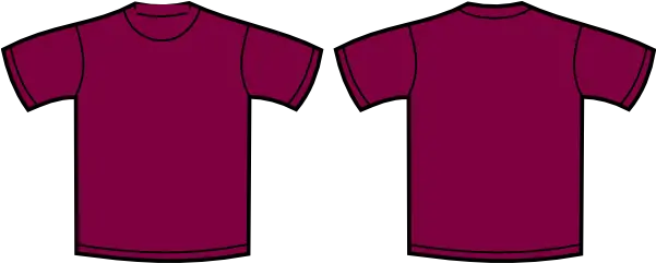  T Shirt Template Clipart Free Download Maroon T Shirt Template Png Shirt Template Png