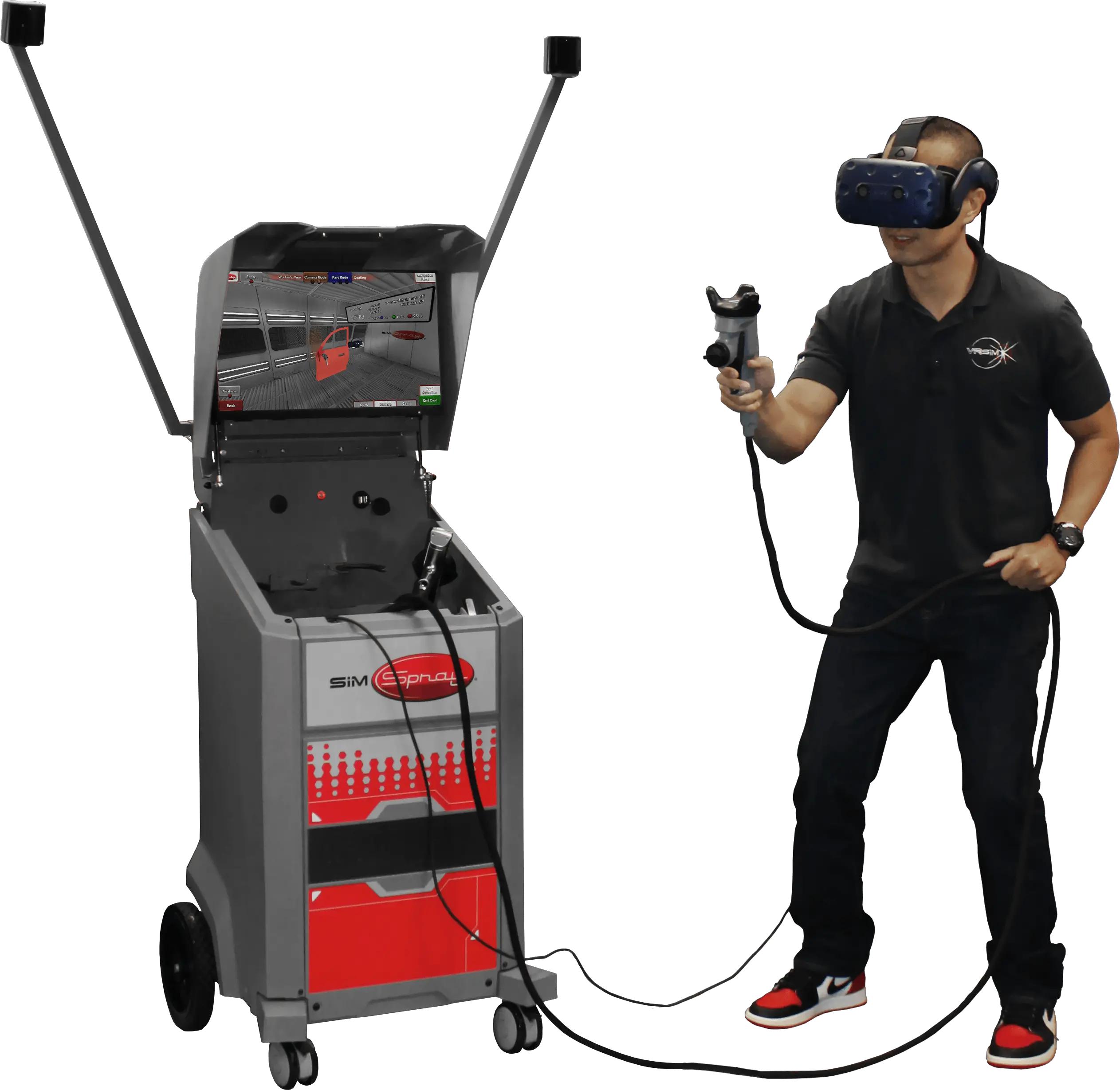  Virtual Reality Training System For Virtual Sprayer Png Spray Paint Can Png