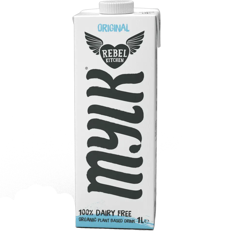  Rebel Kitchen Dairy Free Mylk Original 1l Rebel Kitchen Whole Mylk Png Milk Splash Png