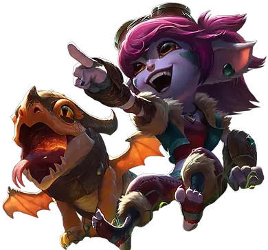  Download Hd Campeones Lol Png Tristana Skins Transparent Dragon Trainer Tristana Png Lol Png