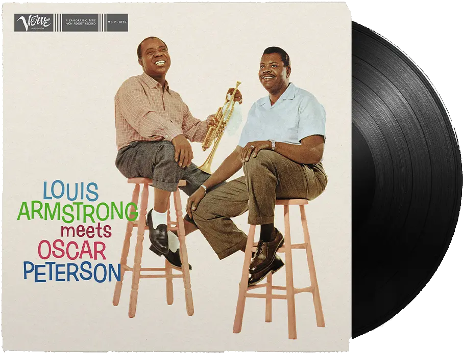  Louis Armstrong U0026 Oscar Peterson Meets Lp Louis Armstrong Meets Oscar Peterson Png Oscar Transparent