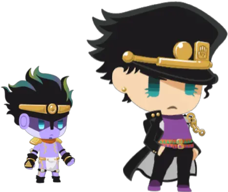  Jotaro Kujo Jojo Pitter Patter Pop Jotaro Png Jotaro Png