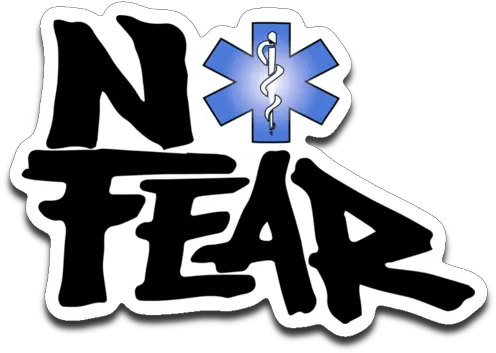  No Fear Ems Decal Language Png No Fear Logo