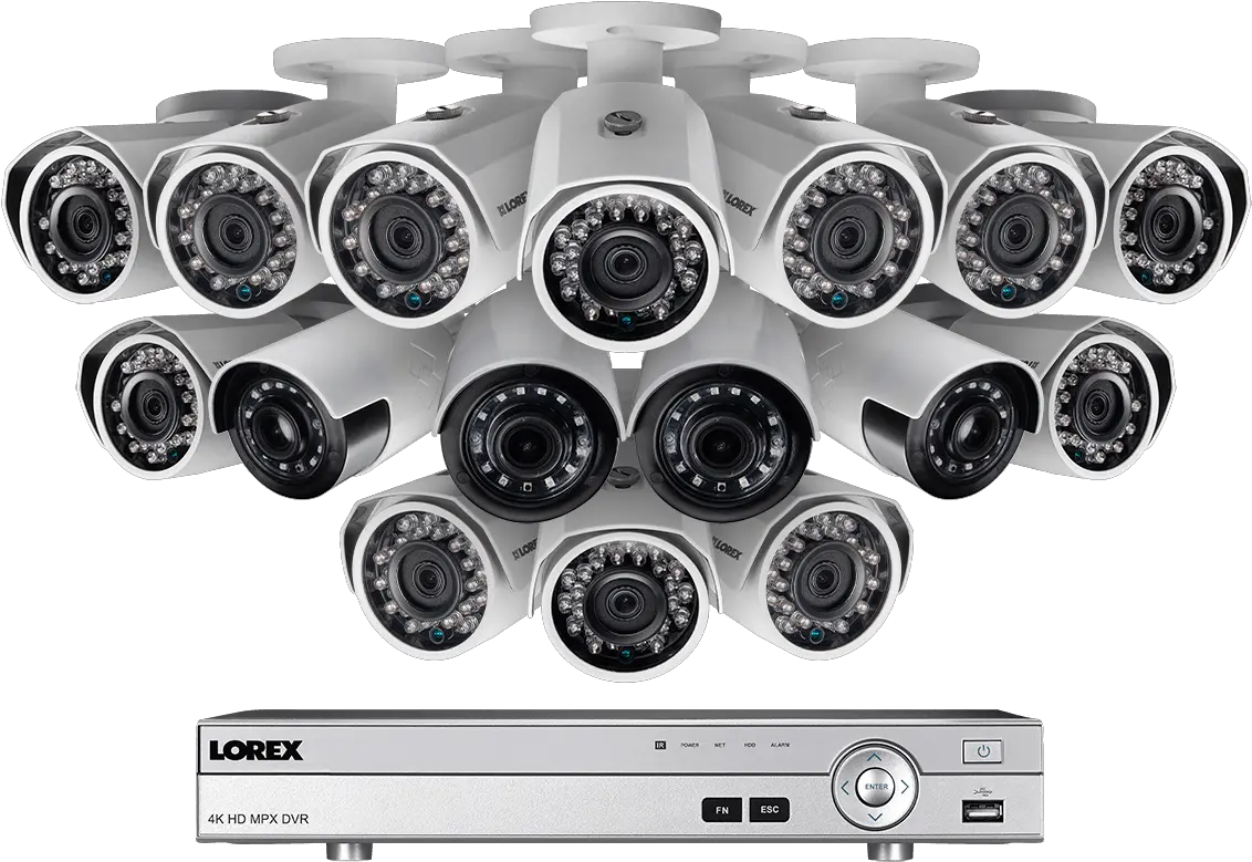  Binoculars View Png Hd Surveillance Camera System With 16 Cctv Outdoor Camera Hd Png 4k Png