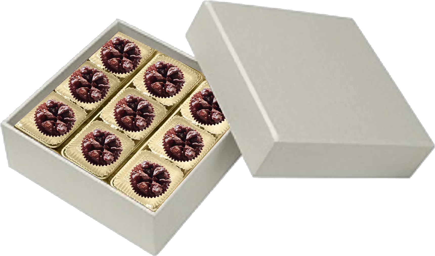  Download Hd Square Pearl 9 Piece Of Macadamia Nuts Lava Rock Giri Choco Png Lava Png