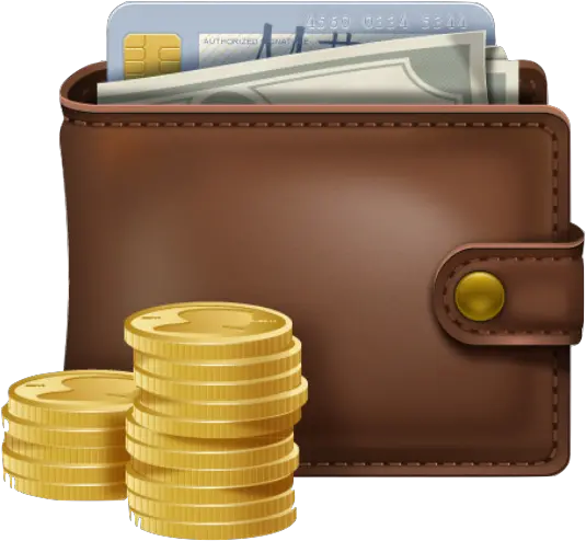  Themetaverseceo Wallet With Money Png Coin Purse Icon