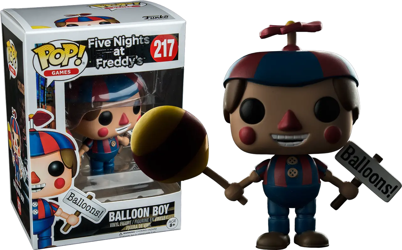  Five Nights Balloon Boy Us Exclusive Pop Vinyl Figure Pop Funko Balloon Boy Png Five Nights At Freddys Png