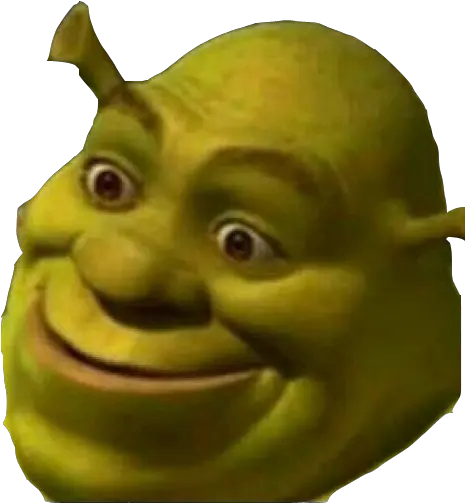  Shrecklooking Discord Emoji Shrek Funny Face Png Shrek Head Png