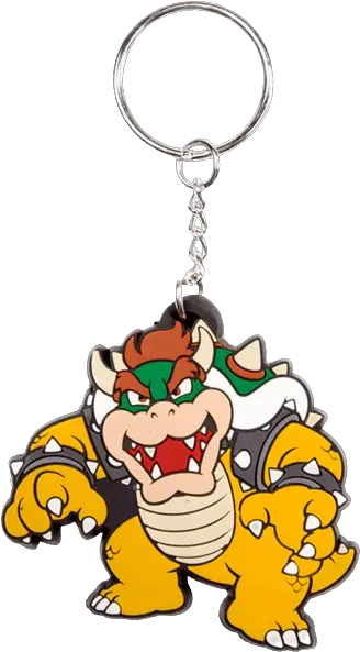  Nintendo Bowser Keyring Bowser Keychain Png Bowser Png