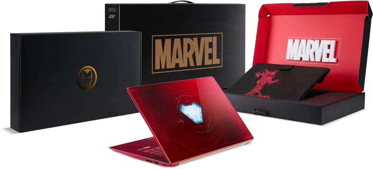  Acer Intros Limited Edition Marvel Studios Avengers Infinity Acer Swift 3 Ironman Edition Malaysia Png Marvel Studios Logo Png