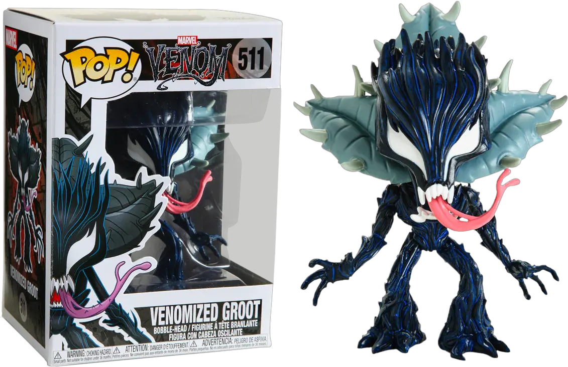  Pop Marvel Venom Vinyl Figure Venomized Groot Groot Venom Funko Pop Png Groot Png