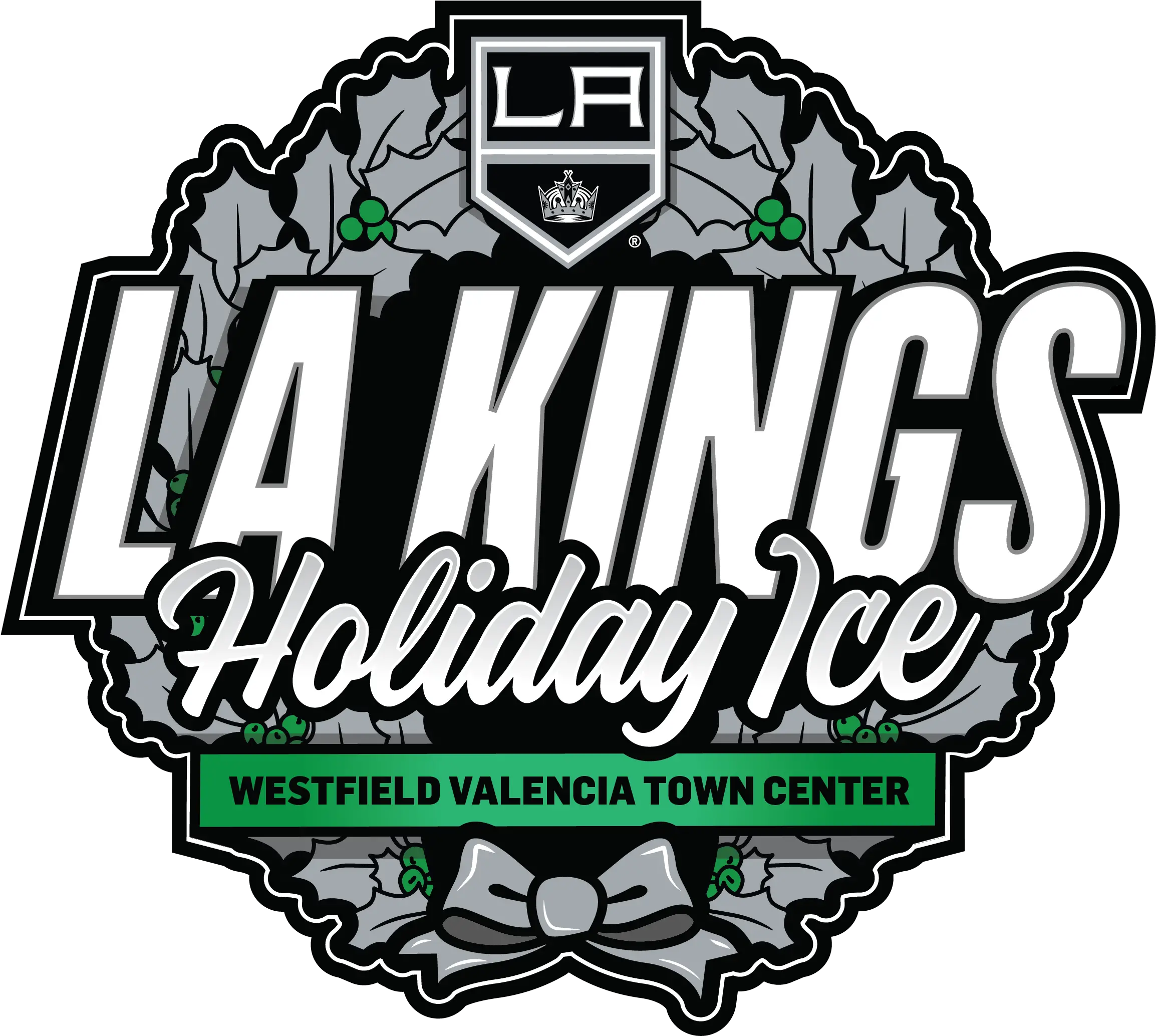  La Kings Holiday Ice Angeles Kings Png La Kings Logo Png