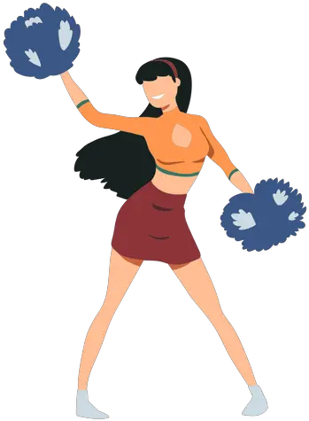  Transparent Png Svg Vector File Cheerleader Png Cheerleader Png