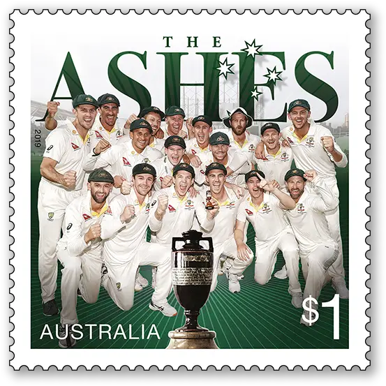  Ashes 2019 Australia Post Australian Stamps The Ashes Png Ashes Png